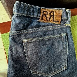 Ralph Lauren Double RL Selvedge Denim Slim Jeans